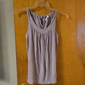 Women's Sleeveless Top - Dusty Purple : Large E